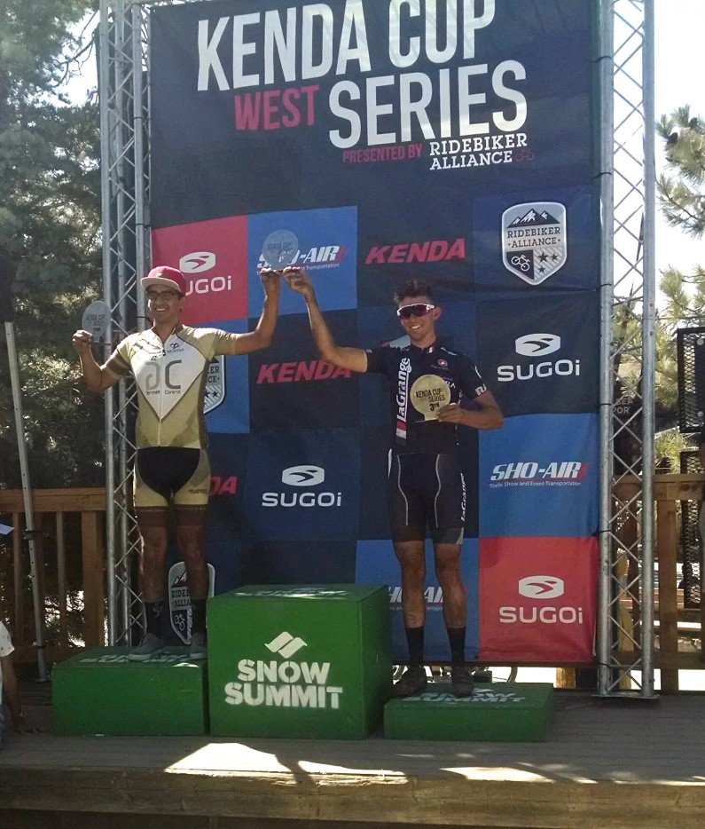 First mountain bike race results in a podium for Austin Venhuizen.