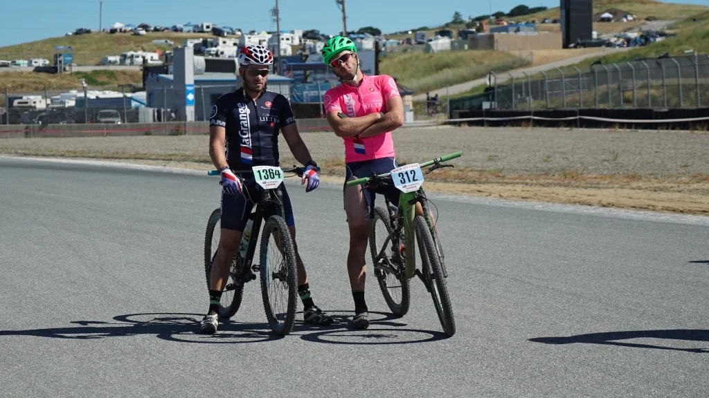 Chris Rovin and Patrick Barrett at the Sea Otter Classic.
