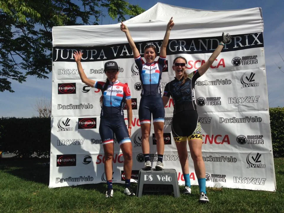 Kate Wilson and Daniela Garcia go 1-2 at the Jurupa Valley Grand Prix on Easter Sunday.