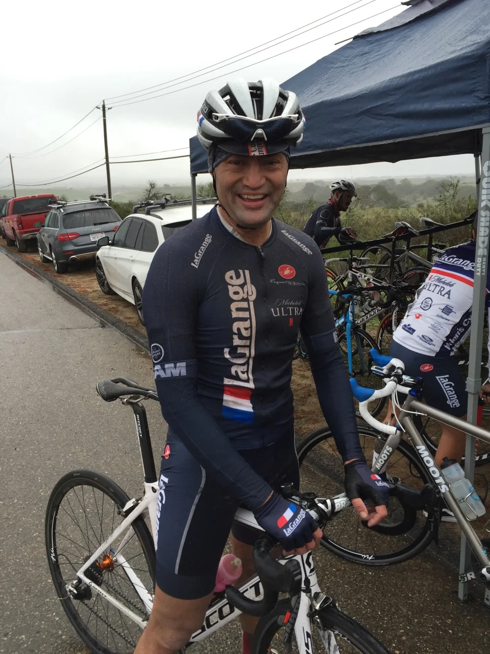 Nigel Stewart was having WAY too much fun on this day. We are starting to think that he is serious fan of El Niño.