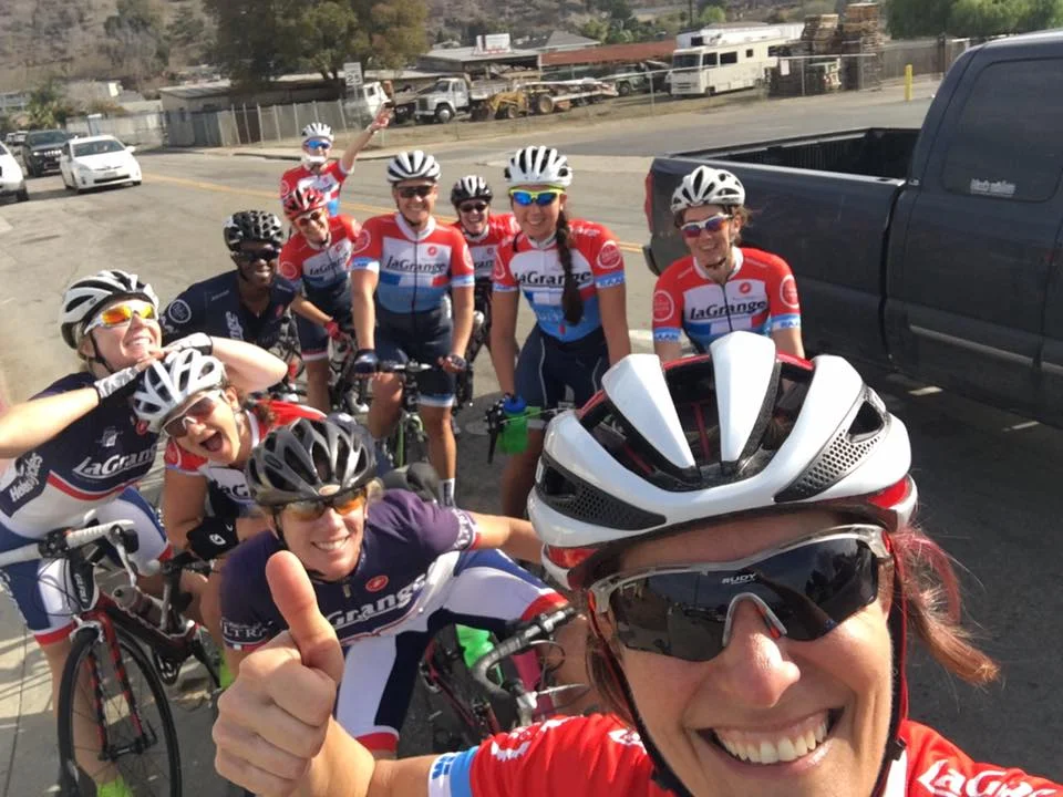 If only the ladies knew how to have fun on the bike!