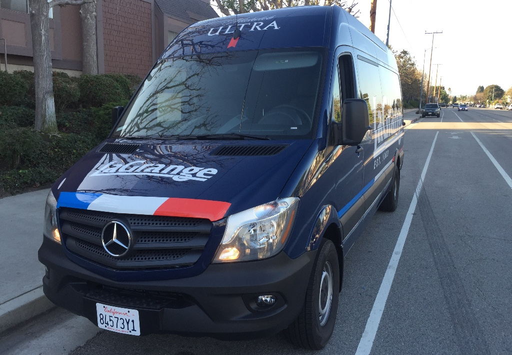 Michelob Ultra La Grange Sprinter Van. Born January 29, 2016 at 12:09 p.m. 5,434 lbs, 0 oz. 274.1 inches.