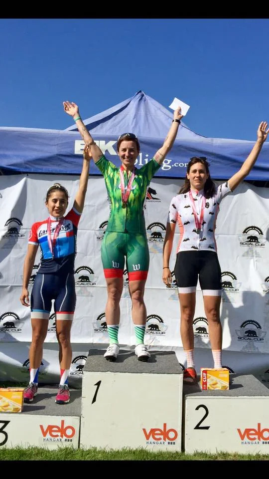 Lizbeth Armas with a podium finish in the P12 San Luis Rey Road Race!