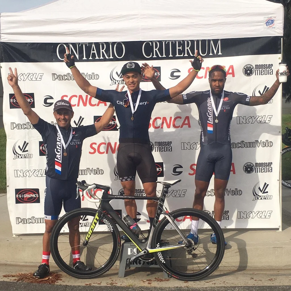 Another 2nd place and podium for Elijah Shabbaz at the Easter Sunday Ontario Criterium!