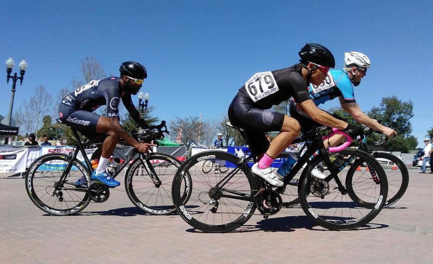 Elijah Shabazz makes his season debut (finally in blue!) at the Tour of Murrieta.