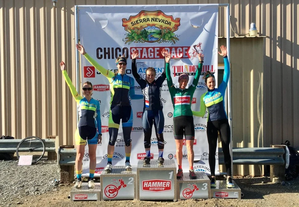 Maddy Ward continued her winning ways with a huge win in the road race stage at the Chico Stage Race...