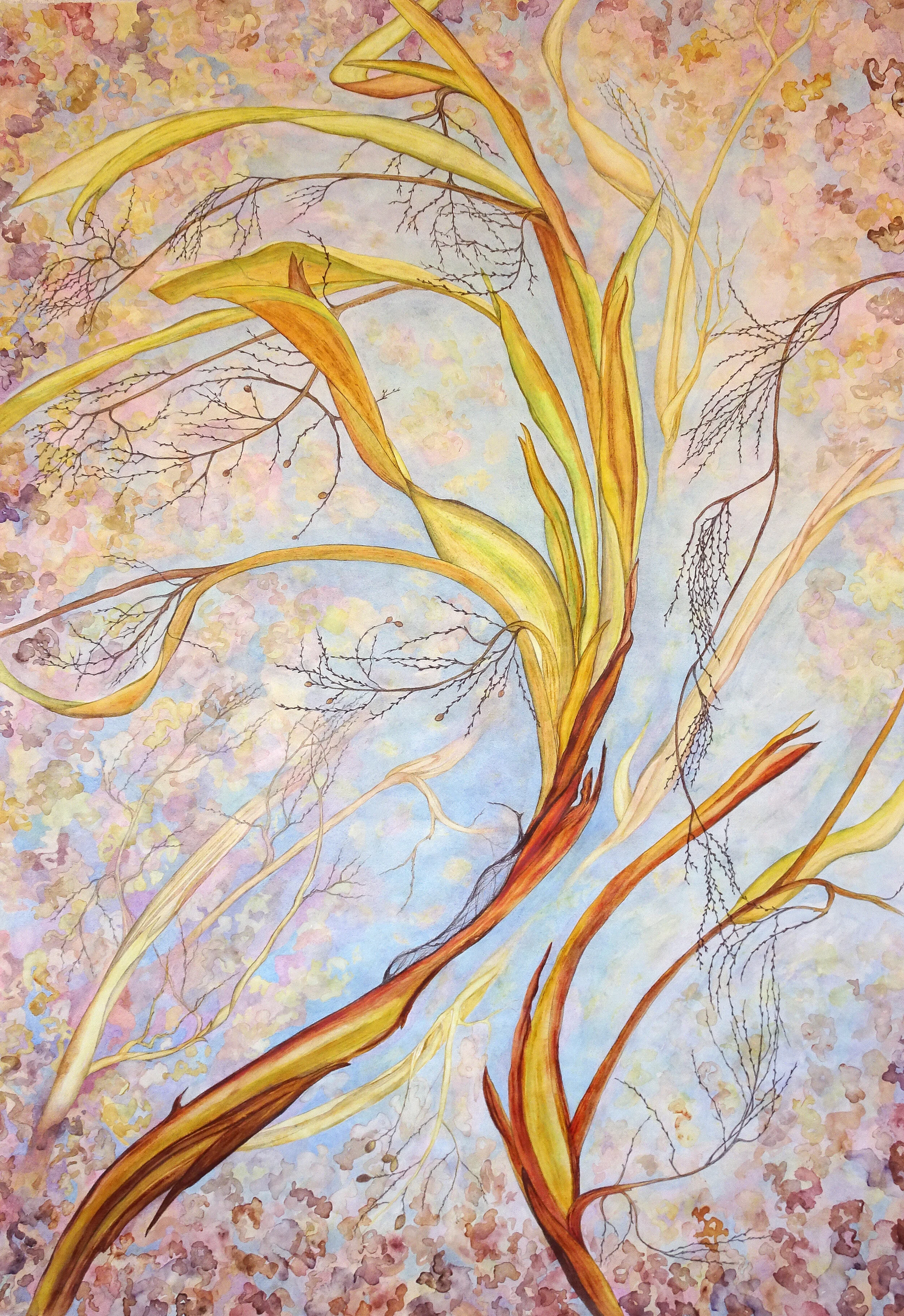  Palm Branch  36” x  26” 