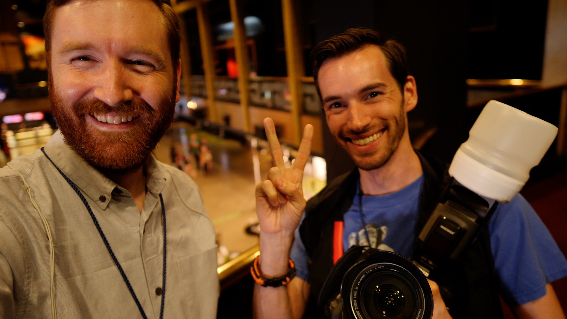 Ryan, photographer at Dances With Films is a fan of my DIY video light .
