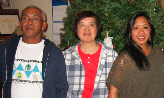 L-R: Dad, Mom, Me