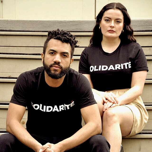 #Solidarite #Solidarity Limited Edition Tees &amp; Hoodie www.MindPeaceLove.com/Solidarité @mindpeacelove ✊🏾 New Merch based on the song and now available via the link in the bio ✊🏻✊🏼✊🏽✊🏾✊🏿 ⁣