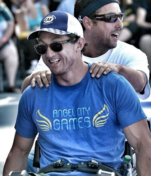 angel city games with adam sandler. 