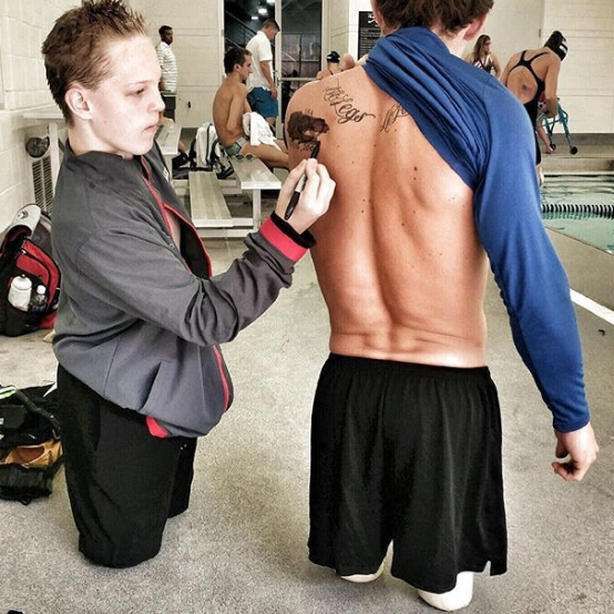 he always has my bak. cody mccasland - look out for this kid.