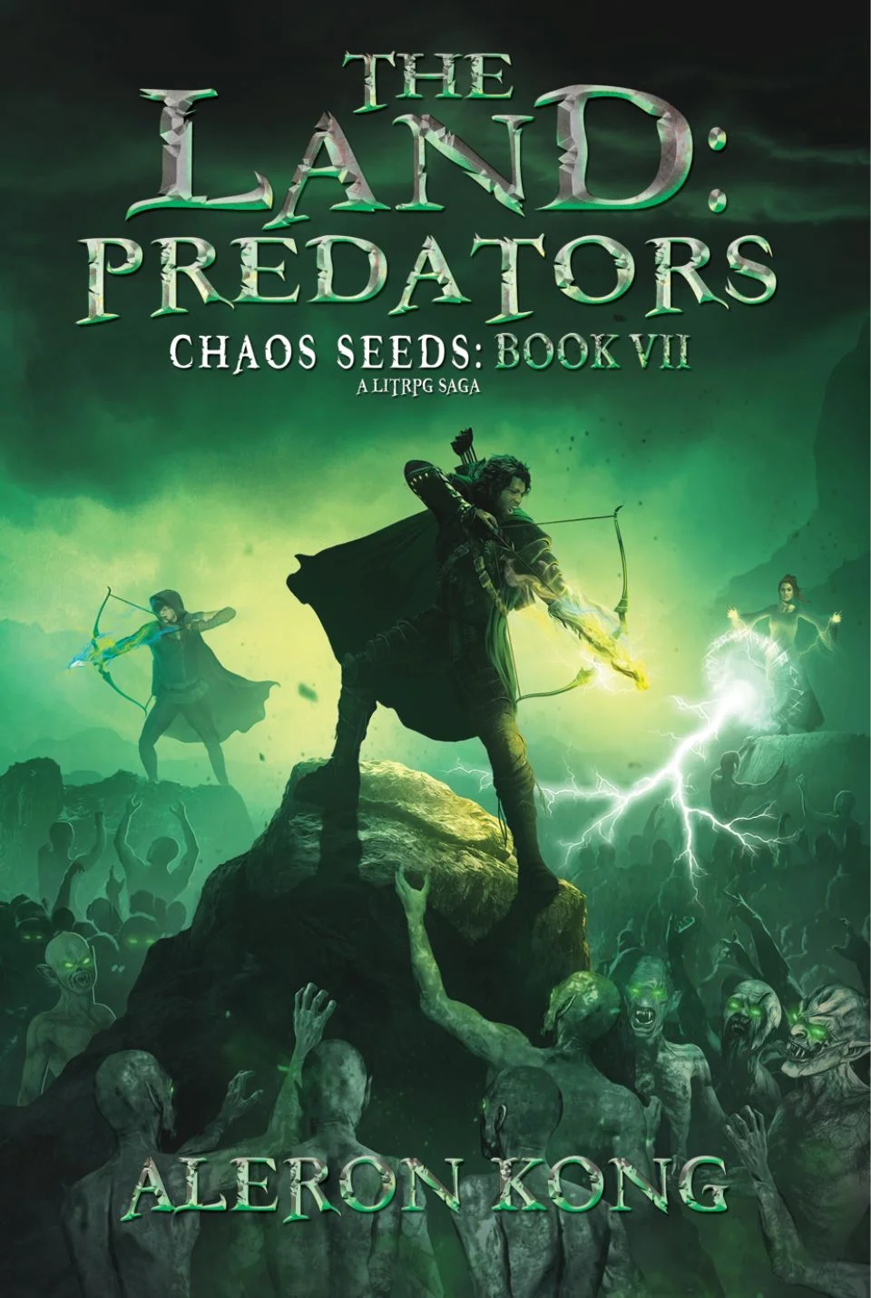 Grand Preview of the Book 7 Cover - The Land: Predators!