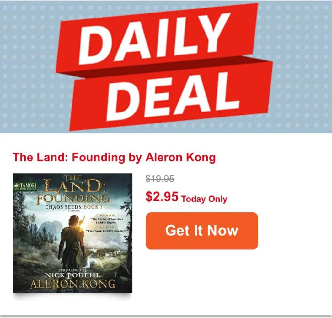 ⭐ The Land: Founding Audiobook is on Sale. ⭐