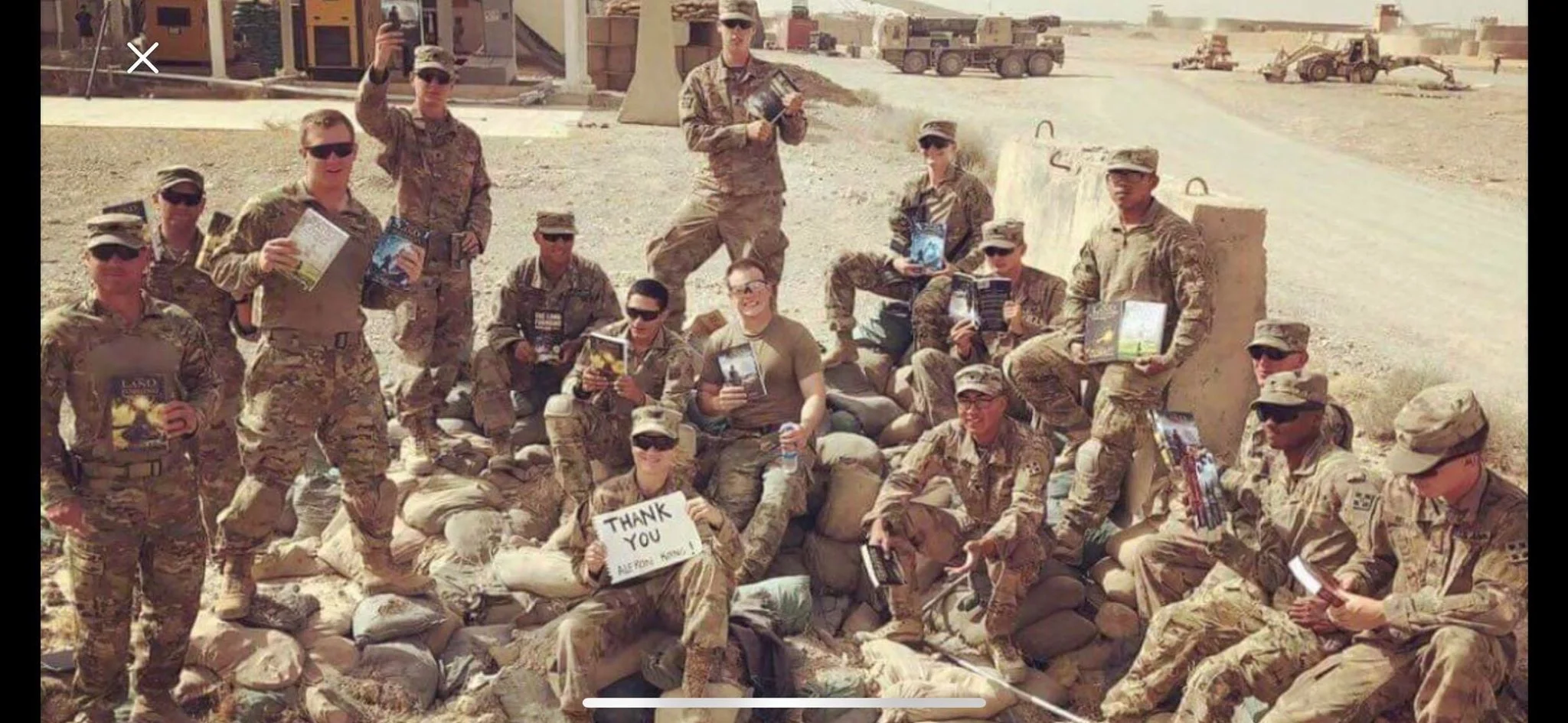 Mist Village Care Package reached some brave men and women!