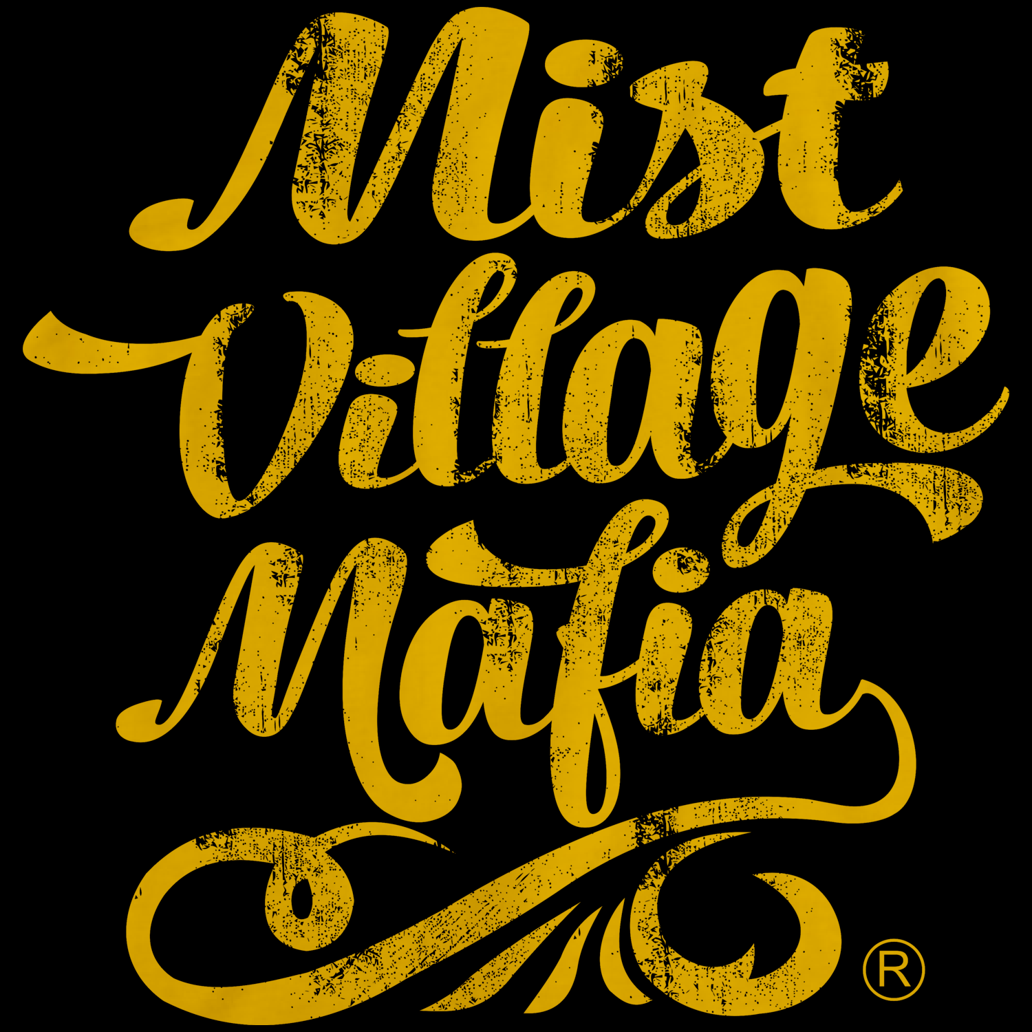 Mist Village Mafia Wordmark Apparel