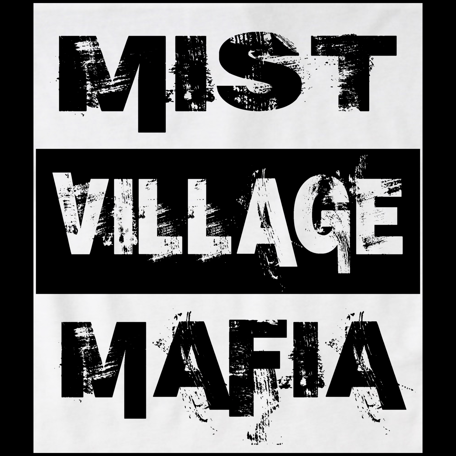 Mist Village Mafia Stacked Logo Apparel