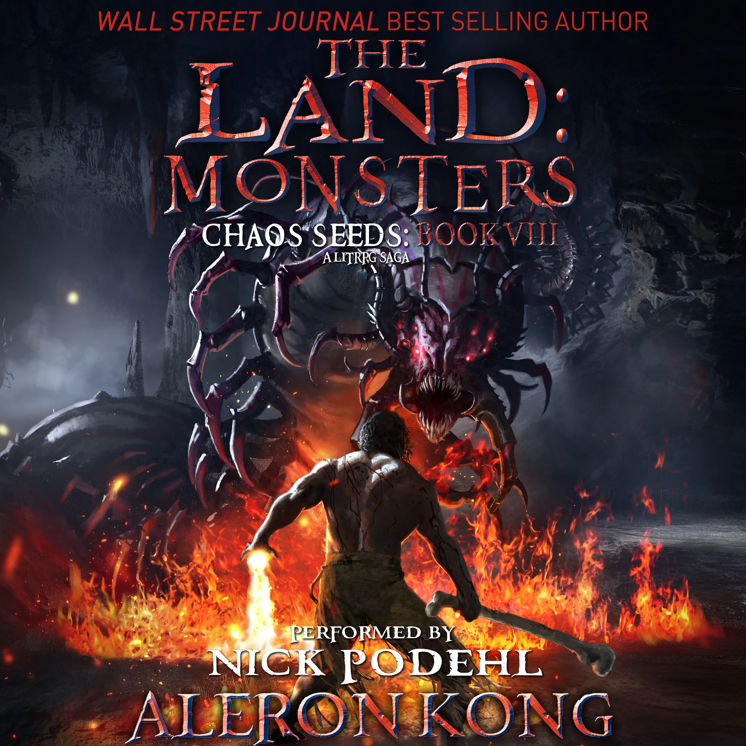 The Land: Monsters LIVE on Audible and it's a top 10 Book... Again!