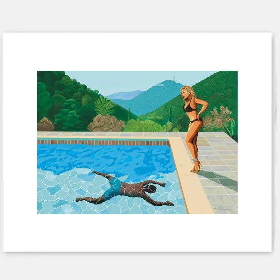 Pool with 2 Celebrities