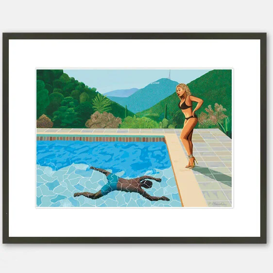 Pool with 2 Celebrities