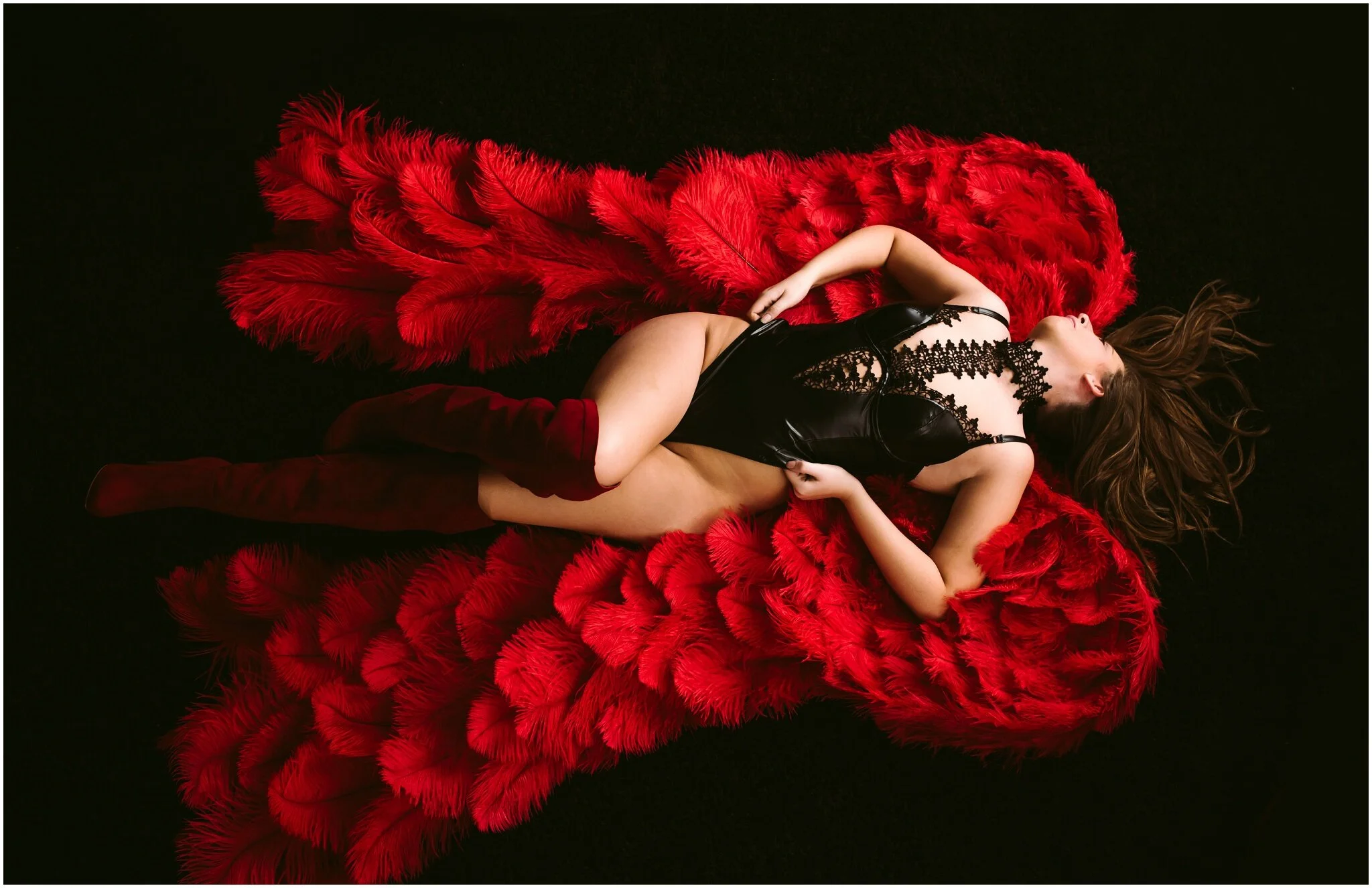 Feirce Solo Boudoir // Terre Haute, Indiana Boudoir Photography // Kierra Josette Artistry