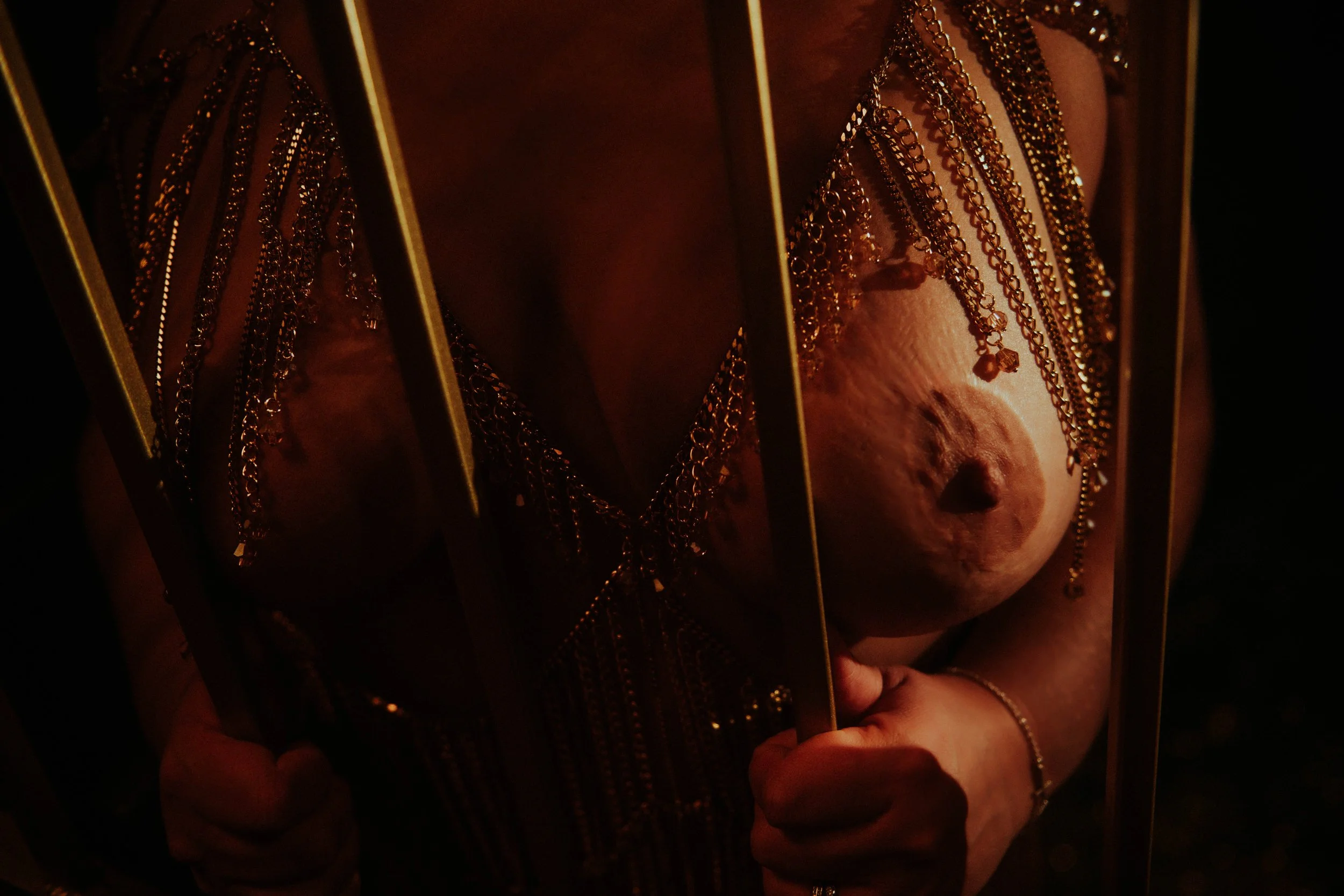 Intimate portraits photographed in Terre Haute with low-key lighting