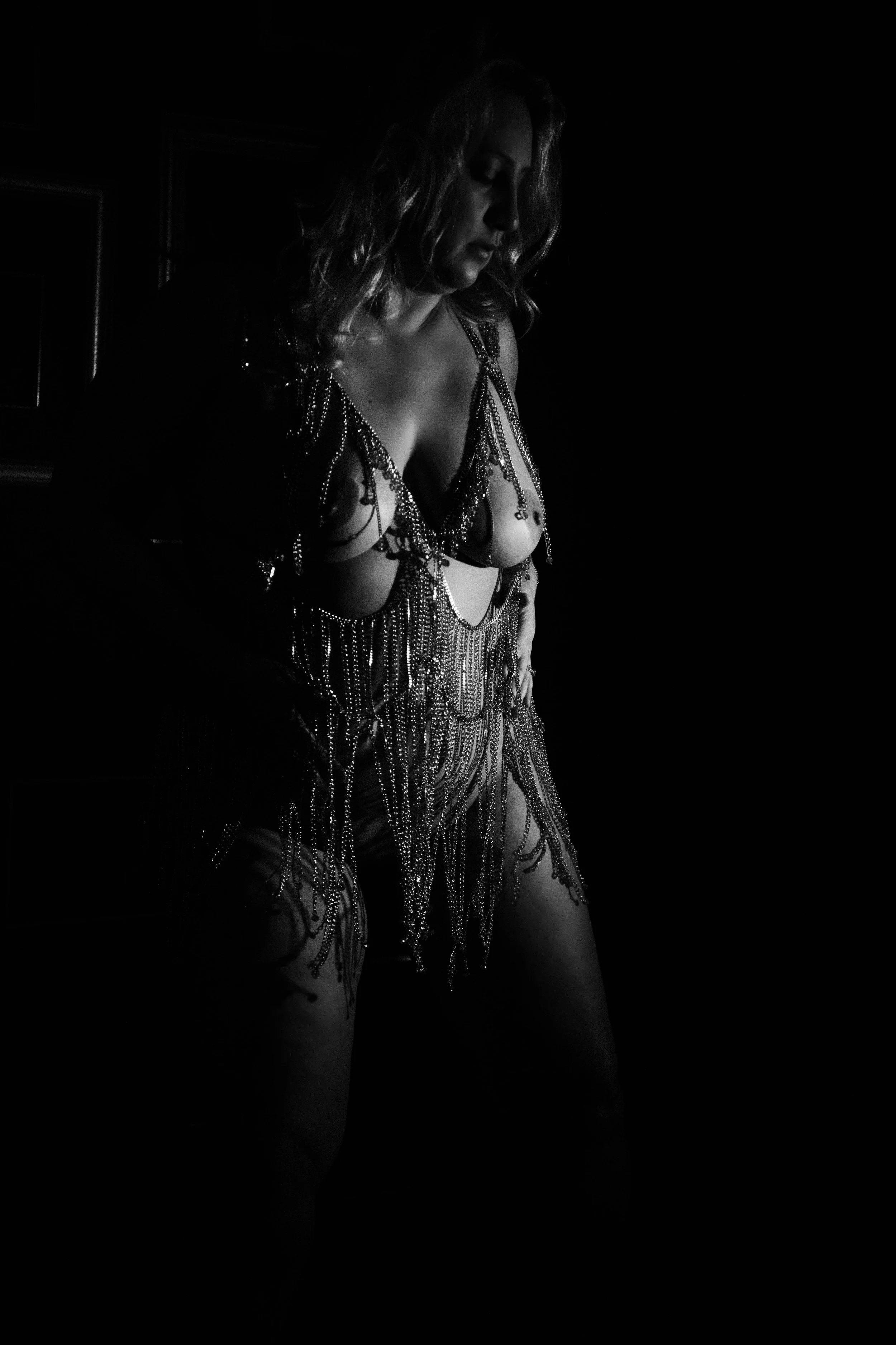 Artistic portraits captured in a Terre Haute studio setting