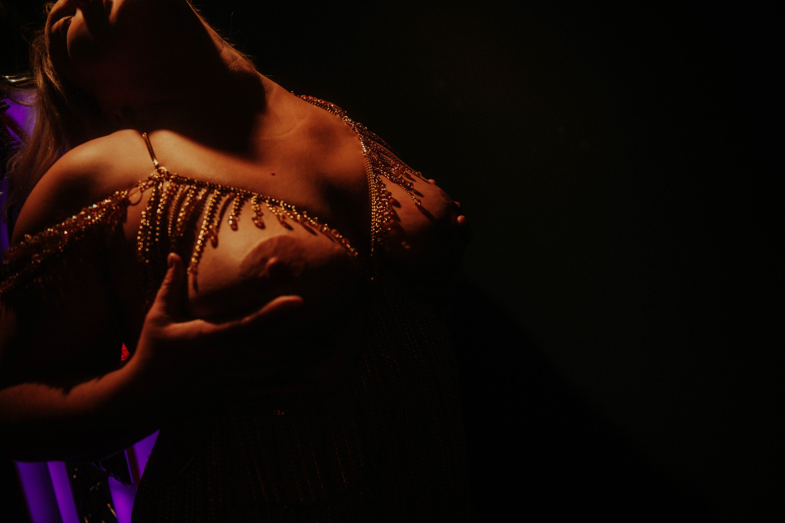 Portraits created with controlled lighting in a Terre Haute studio