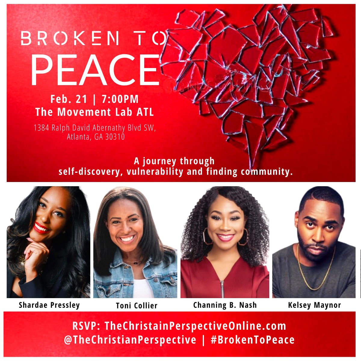 Broken to Peace - Feb. 21st
