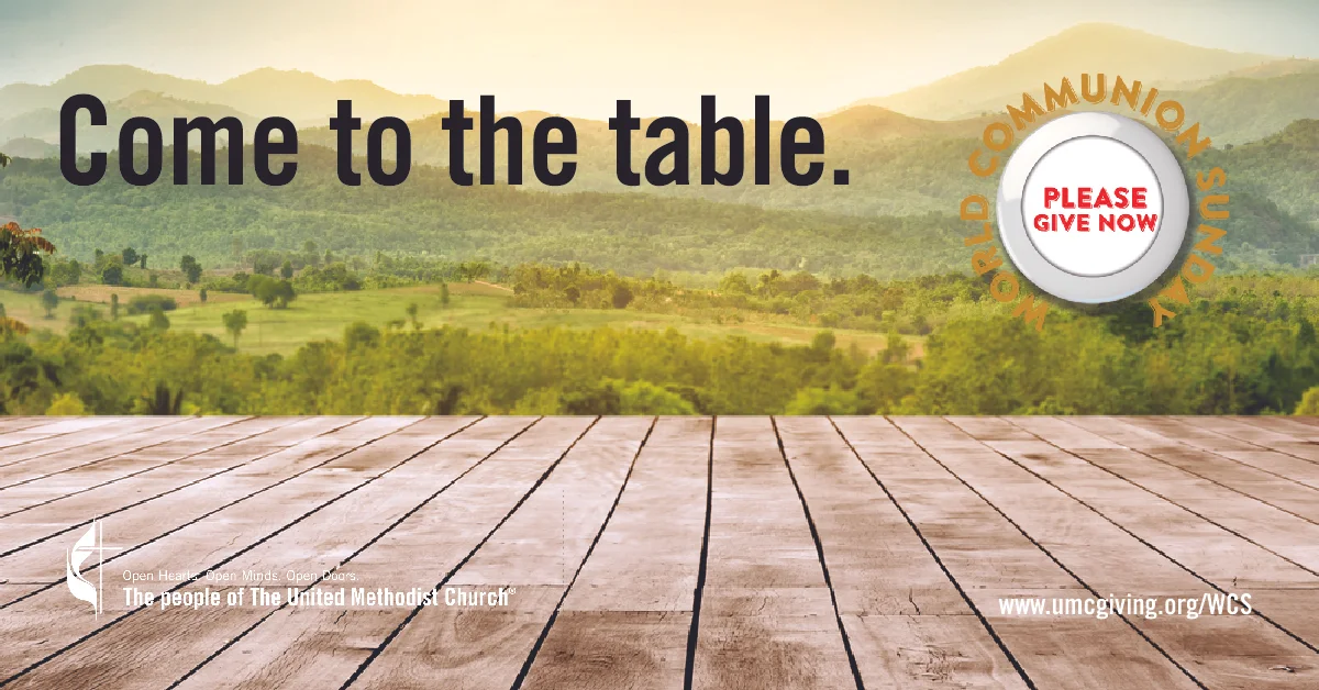 World Communion Sunday – October 6th – Special Offering