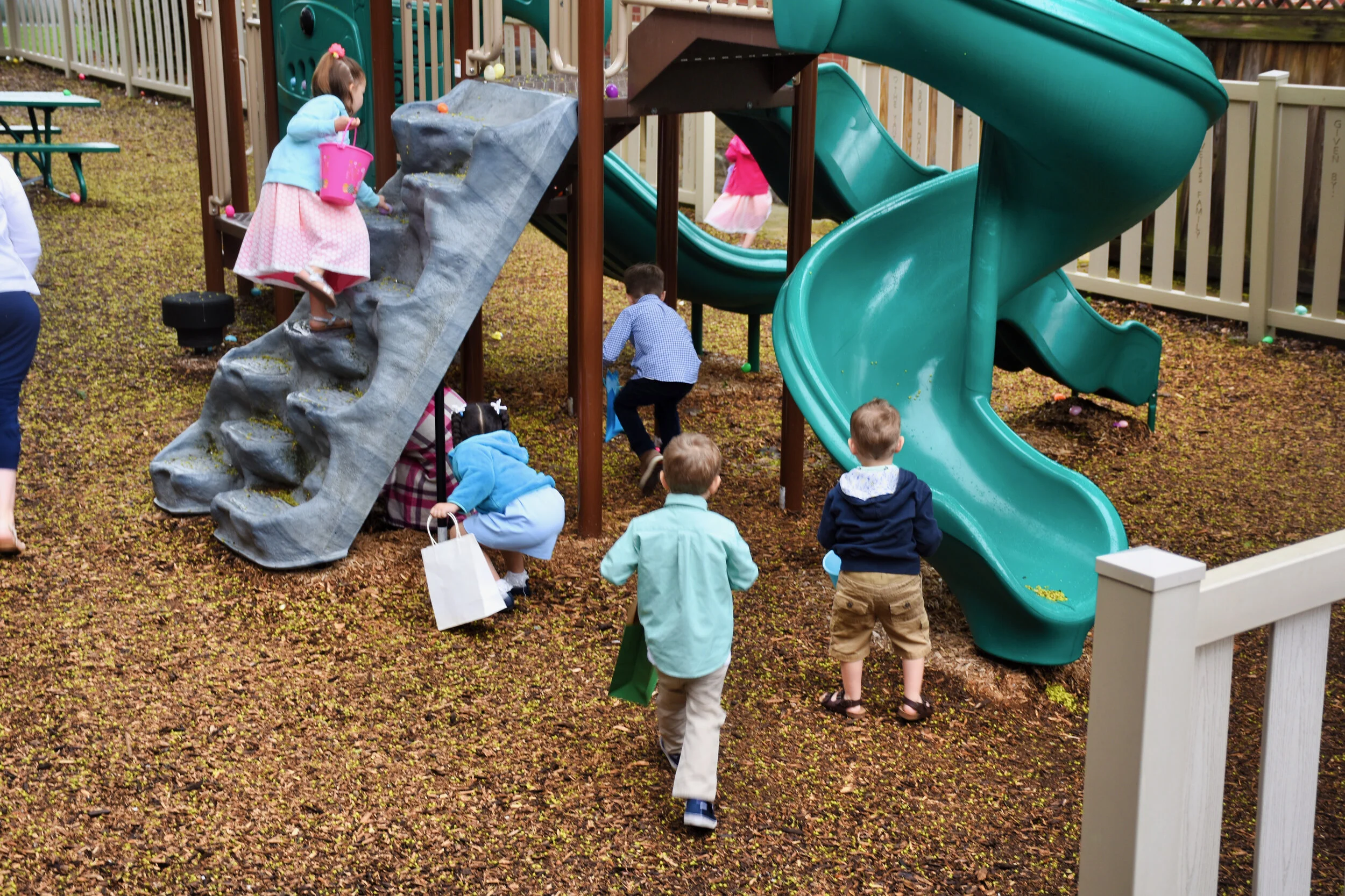 Help Spread the Playground Mulch