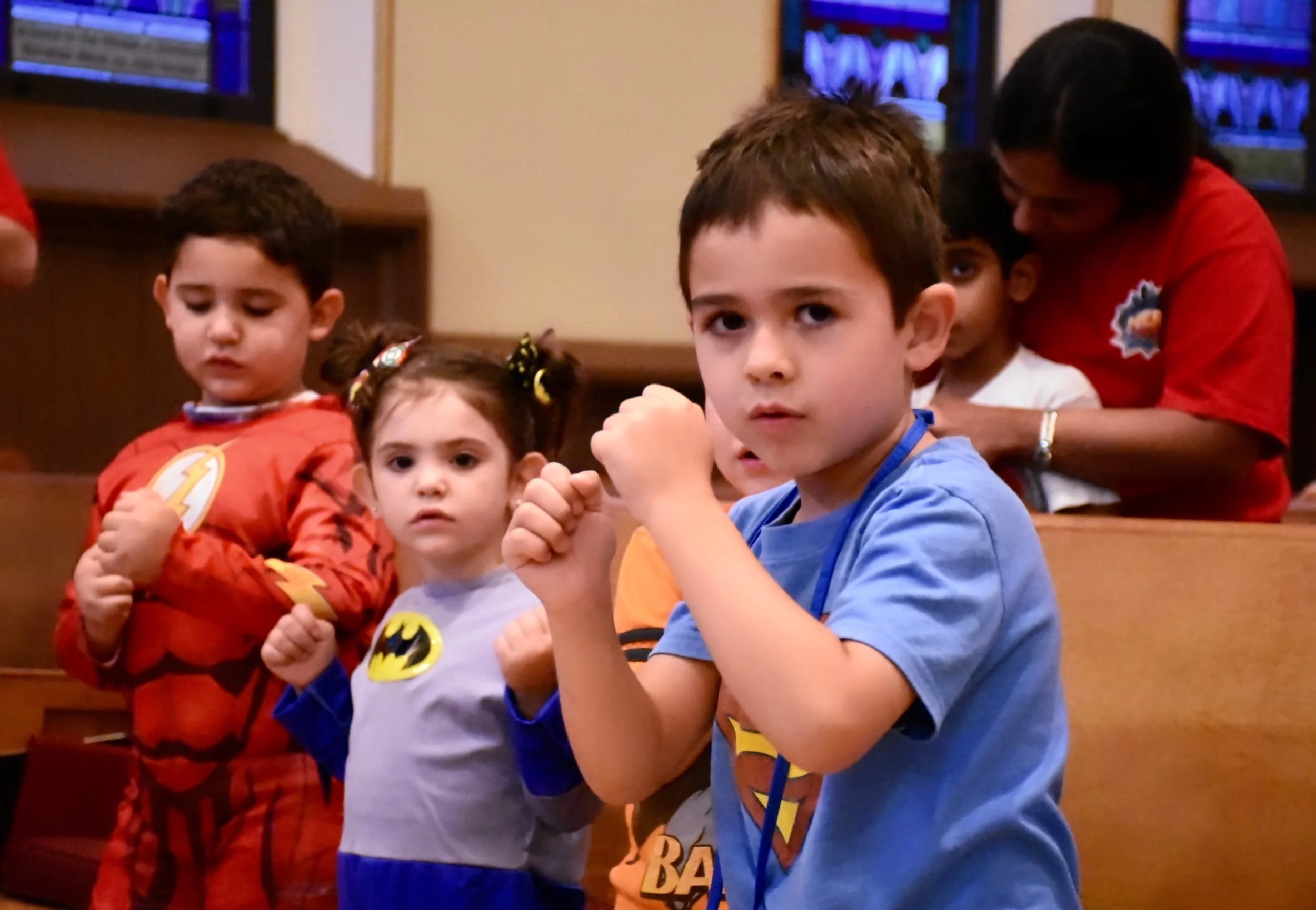 Show strength and take action.