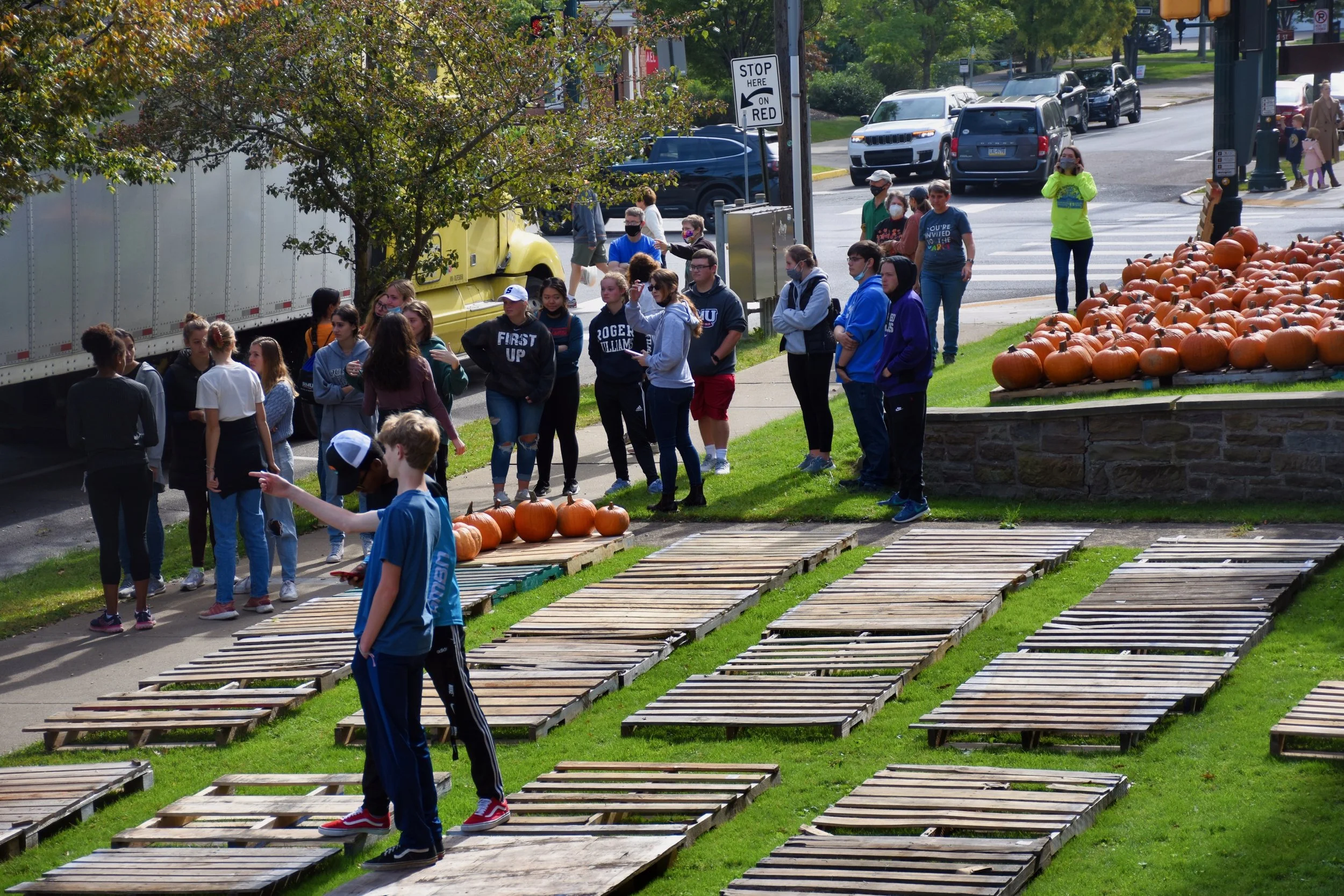 Pallets Before Pumpkins!
