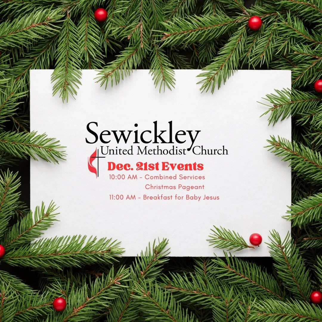 On December 21, we invite you to join us for the day's festivities:

10:00 AM - Christmas Pageant
Come and witness the live retelling of Christ's birth, featuring actors from age 3 to over 73, who will present this timeless story with joy. Note: ther