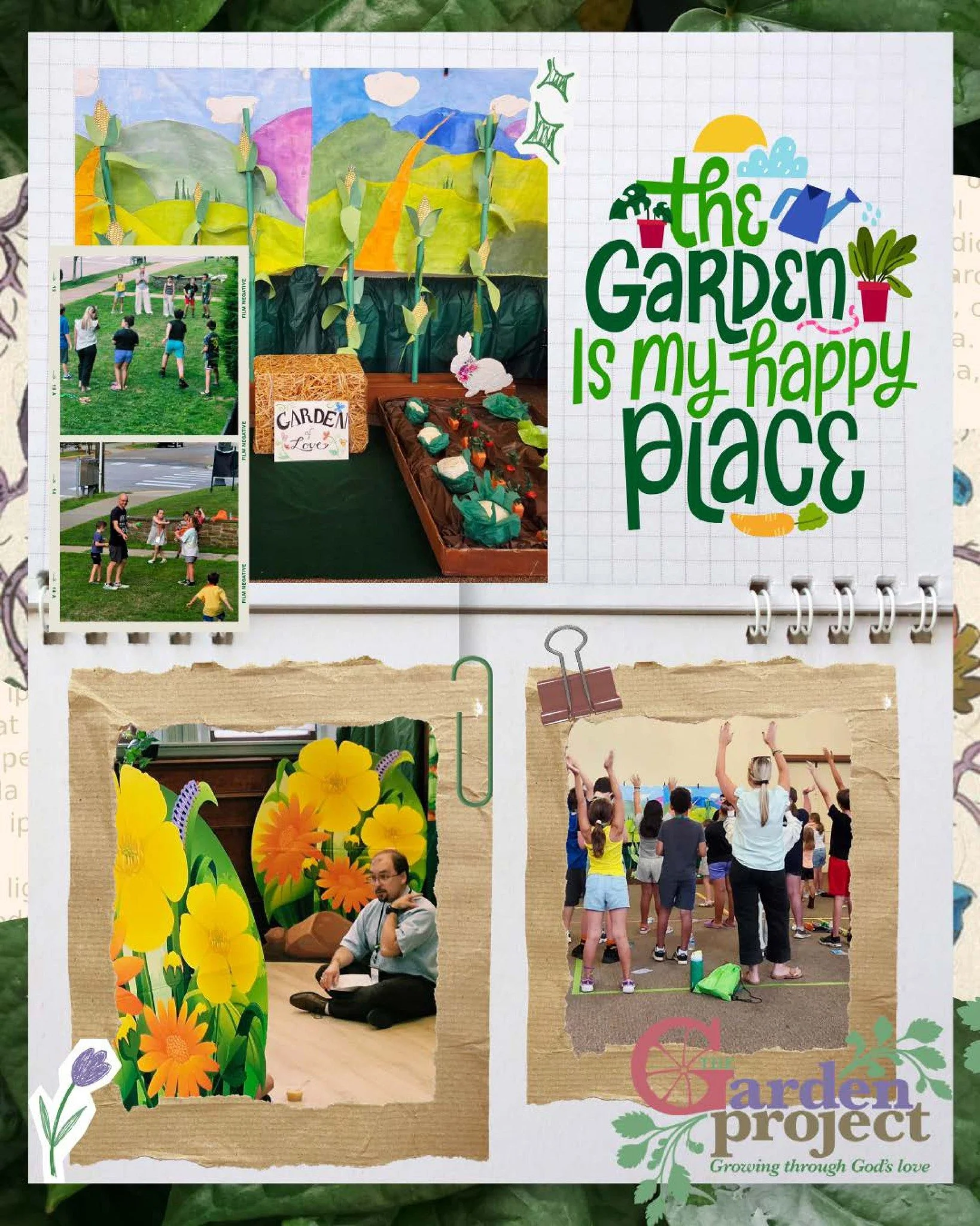 What a fun Day 2 at Garden Project: Growing through God's Love! 🌱

The kids stayed busy all evening making slime, singing, listening to Bible stories, playing games outside, and making new friends along the way.

There's nothing better than seeing s