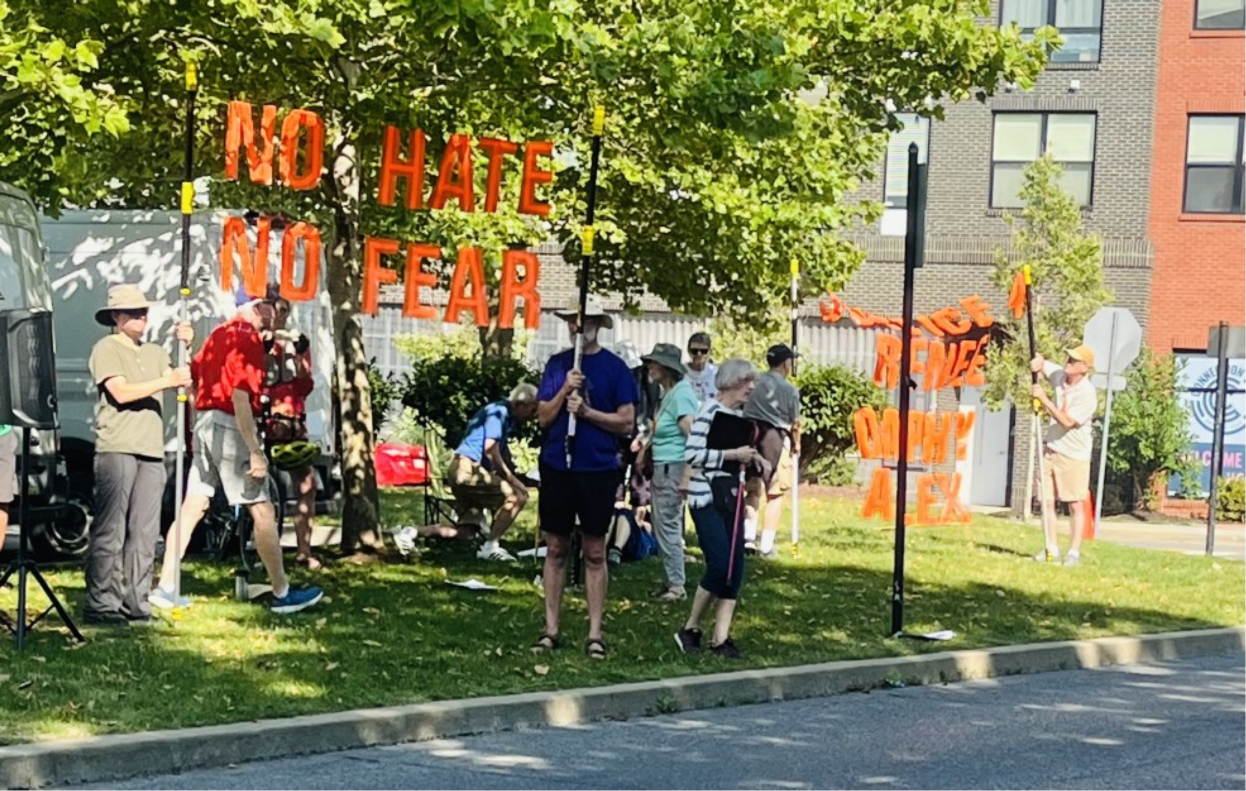 SUMC Leads Protest at Pittsburgh ICE Field Office on July 3rd