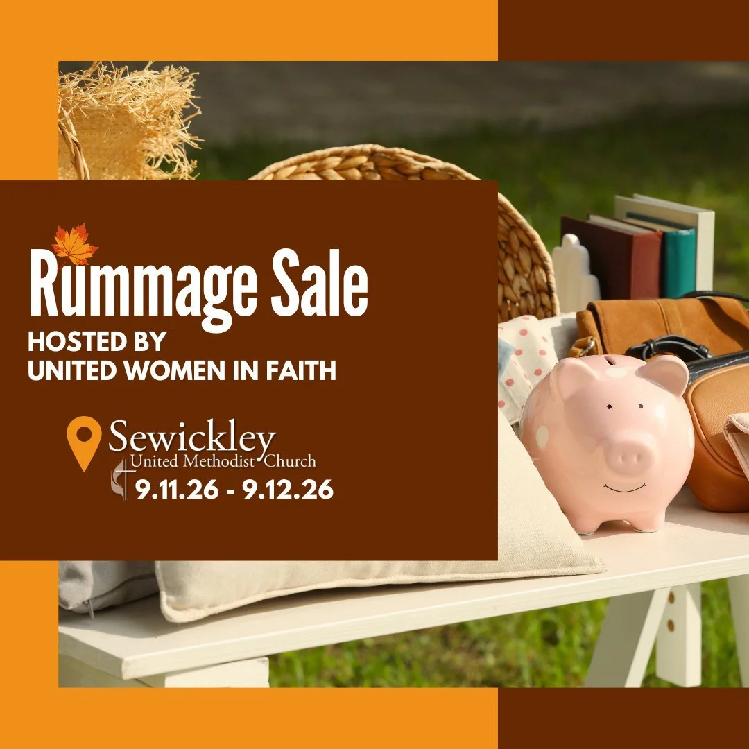 🍁It&rsquo;s time for a community favorite! The United Women in Faith (UWF) Rummage Sale for Missions is back on Friday, September 11, from 3 PM to 7 PM, and Saturday, September 12, from 9 AM to 1 PM.

Come hunt for previously owned treasures includi