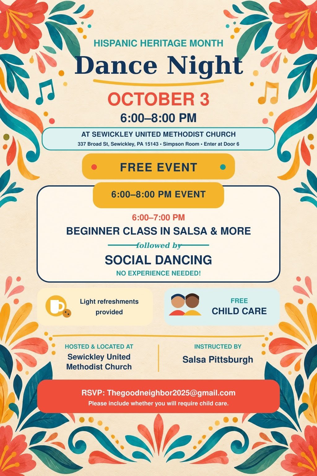 Salsa Dancing Night