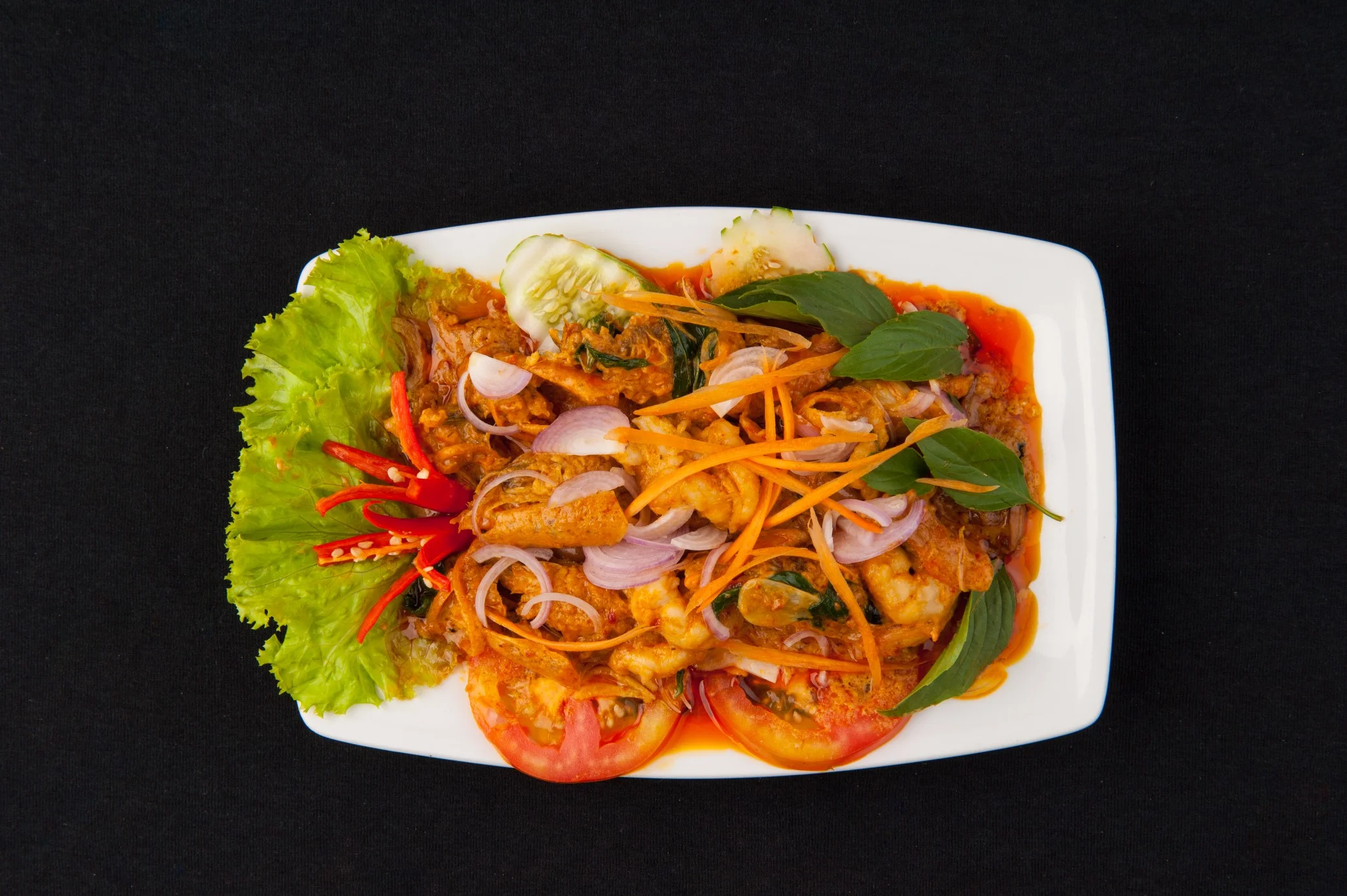 Shrimp with Coconut Milk