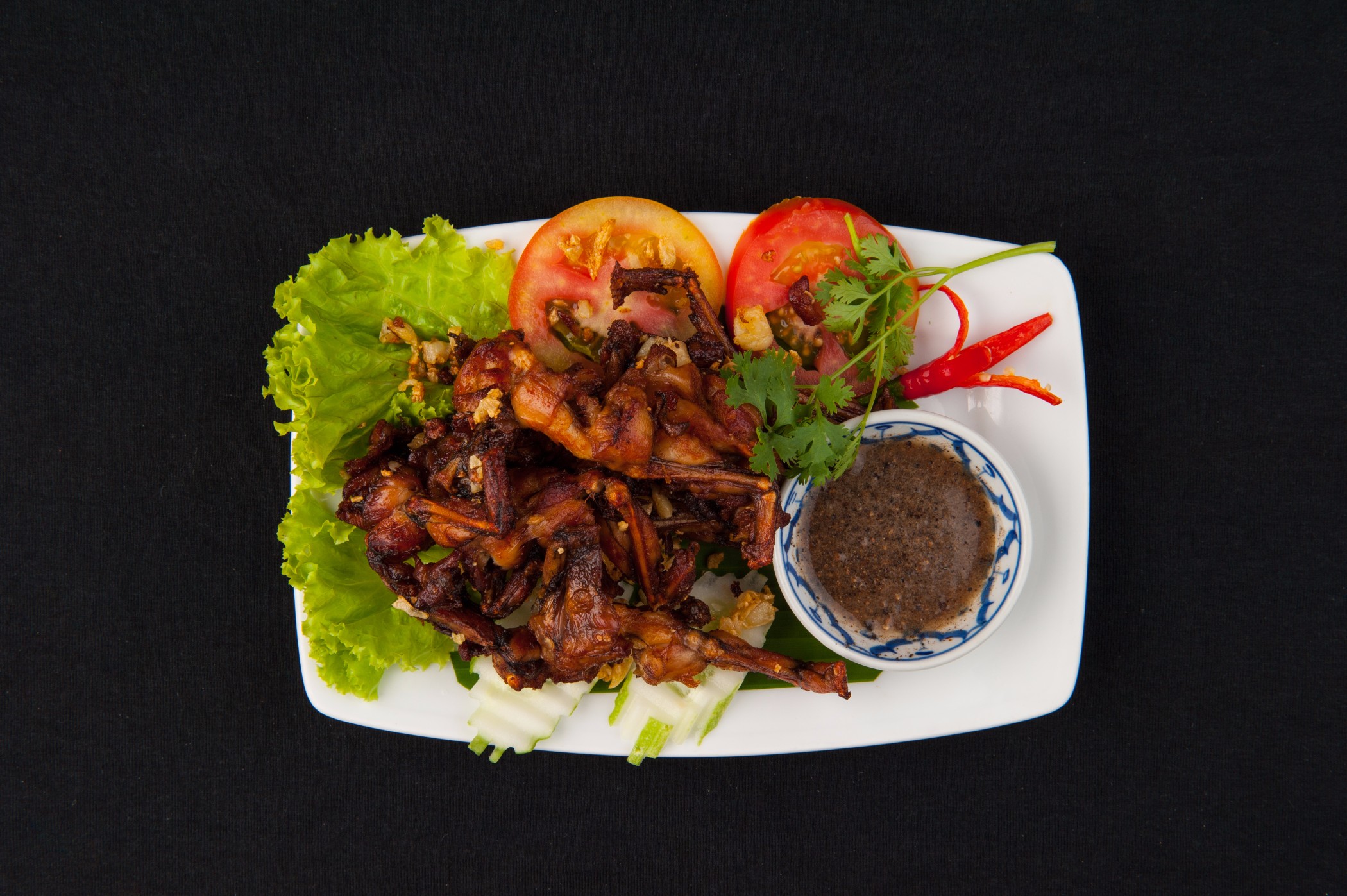 Deep-fried Frog Legs