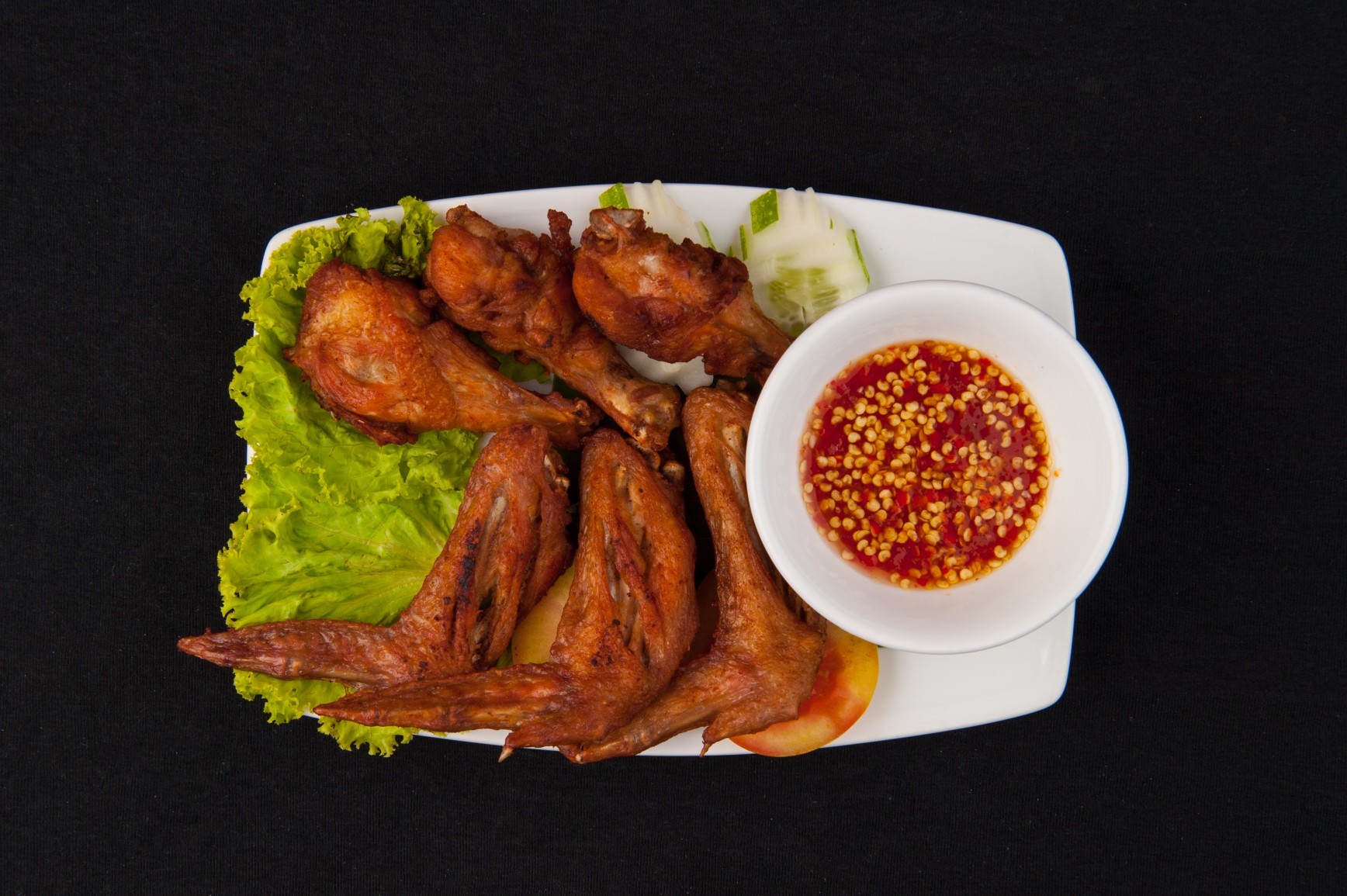 Deep-fried Chicken Wings