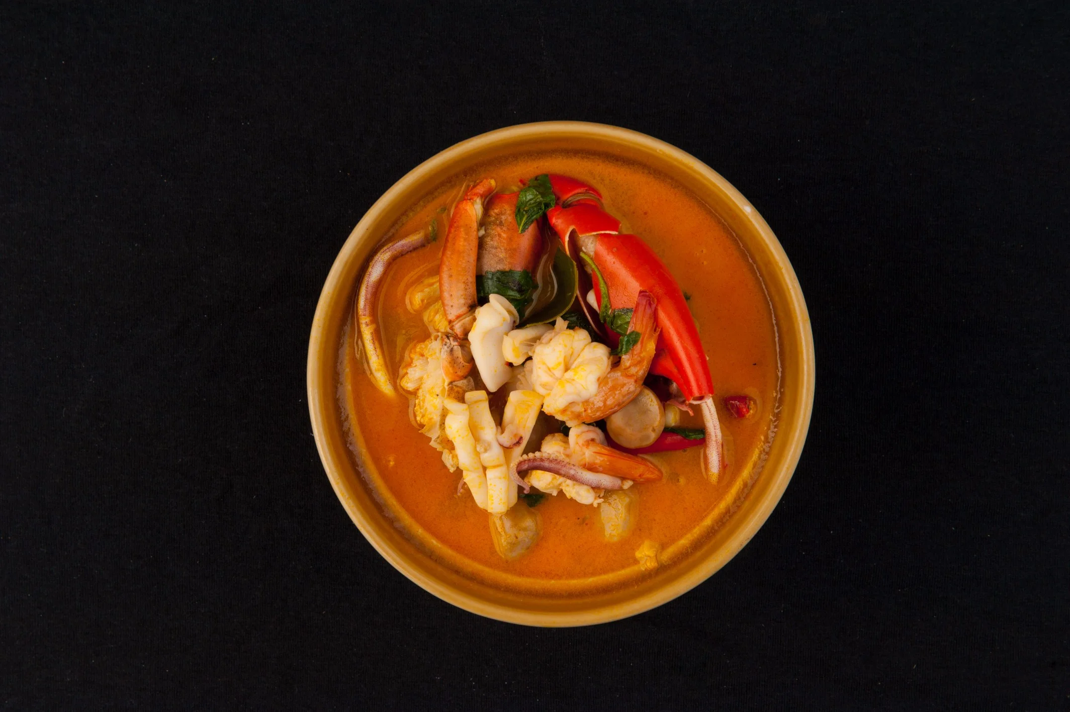 Tom Yam Goong Yai (Prawn) or Seafood