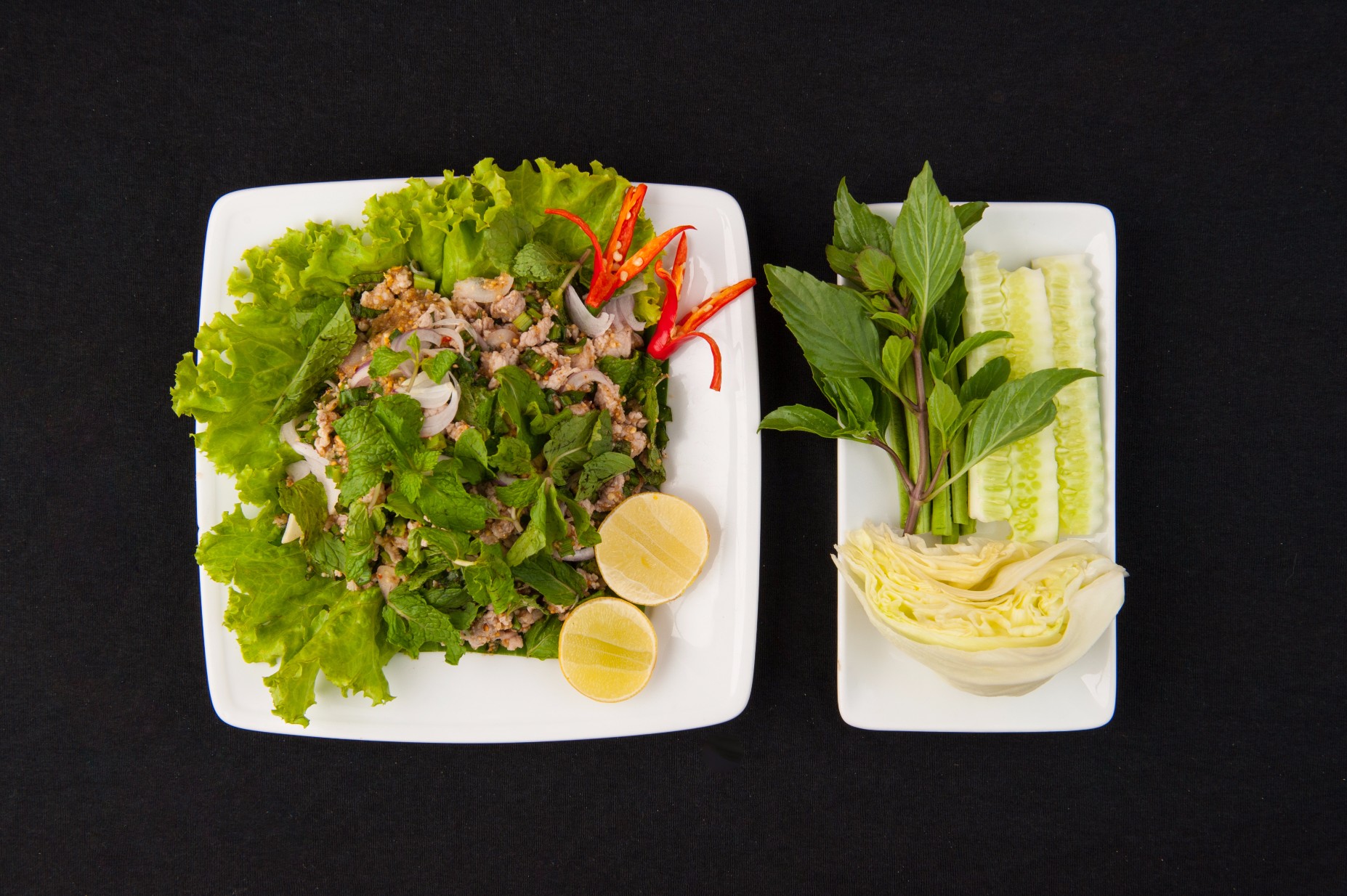 Laab (Spicy Minced Salad)