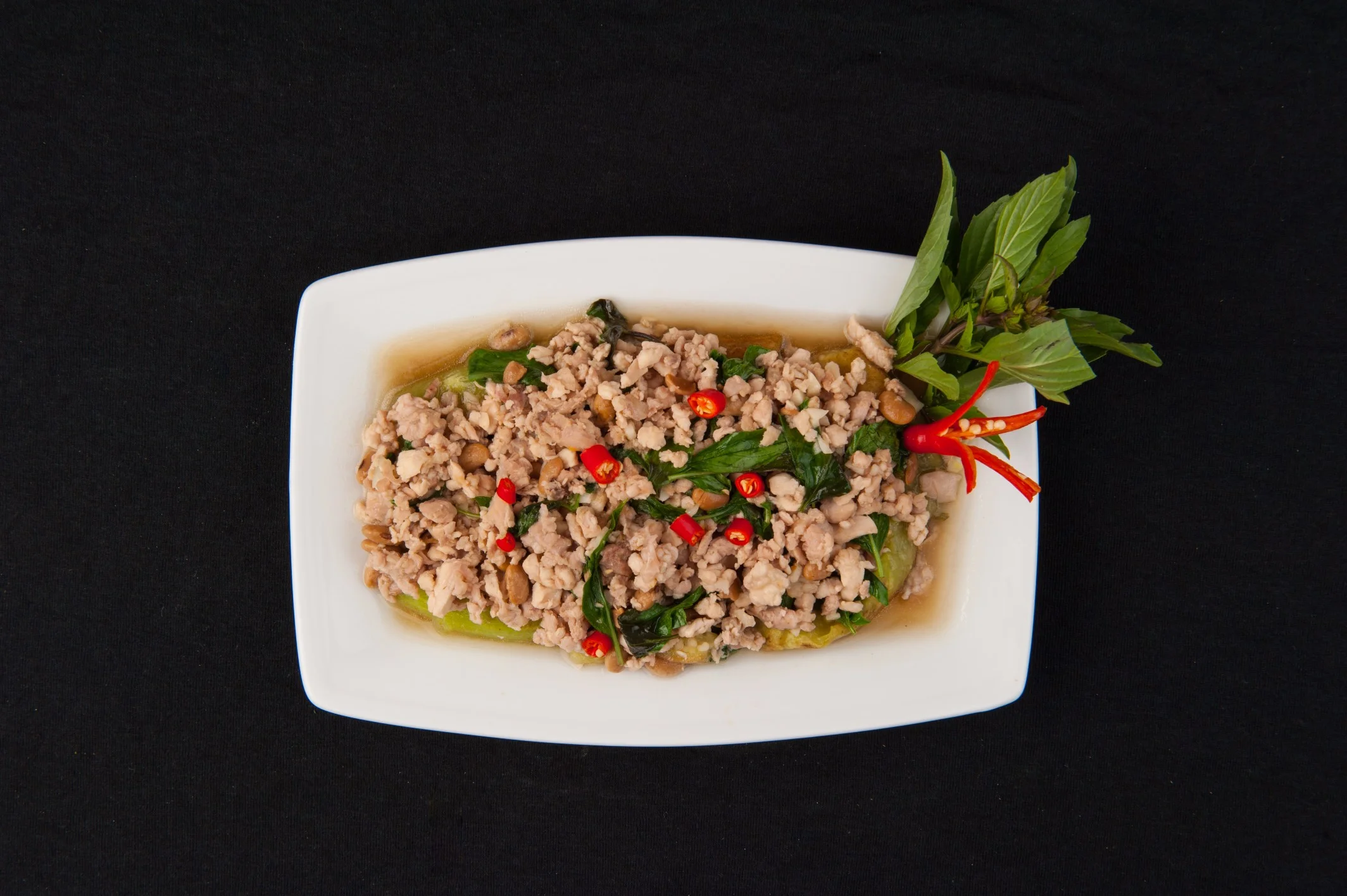 Stir-fried Long Eggplant