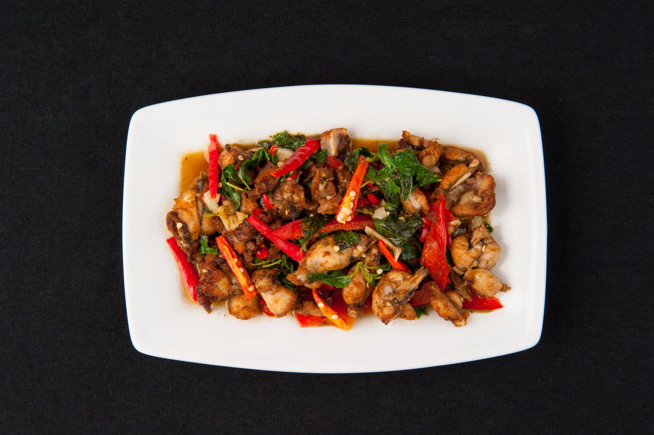 Spicy Stir-fried Frog Legs