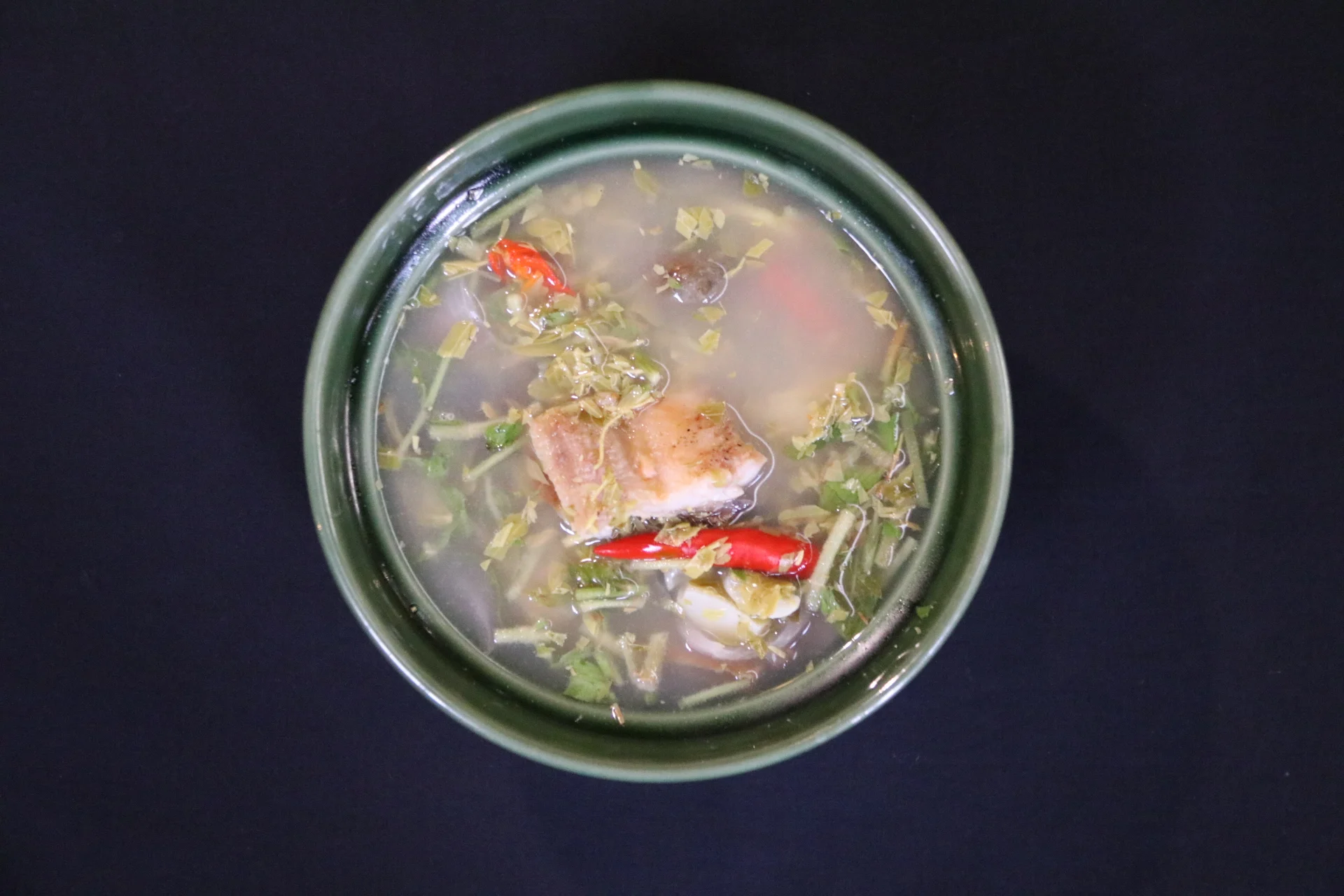 Salted Sun-dried Fish Sour Soup 