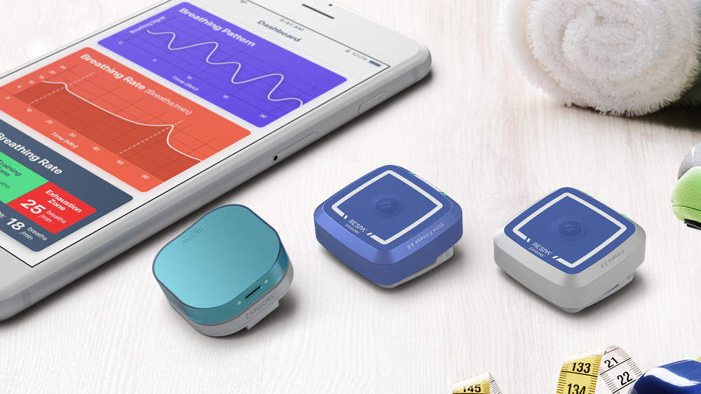 RESPA: World's 1st Breathing Sensor for Fitness — Zansors