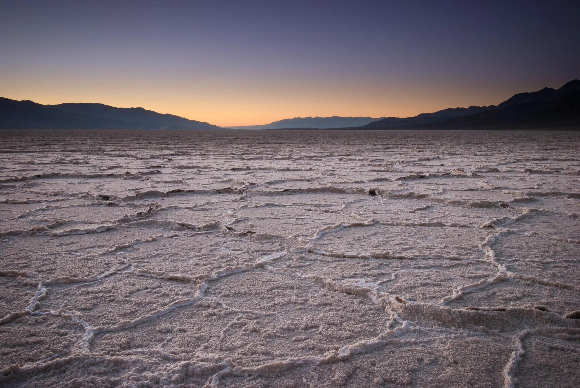 Badwater Bassin at Death Valey National Park