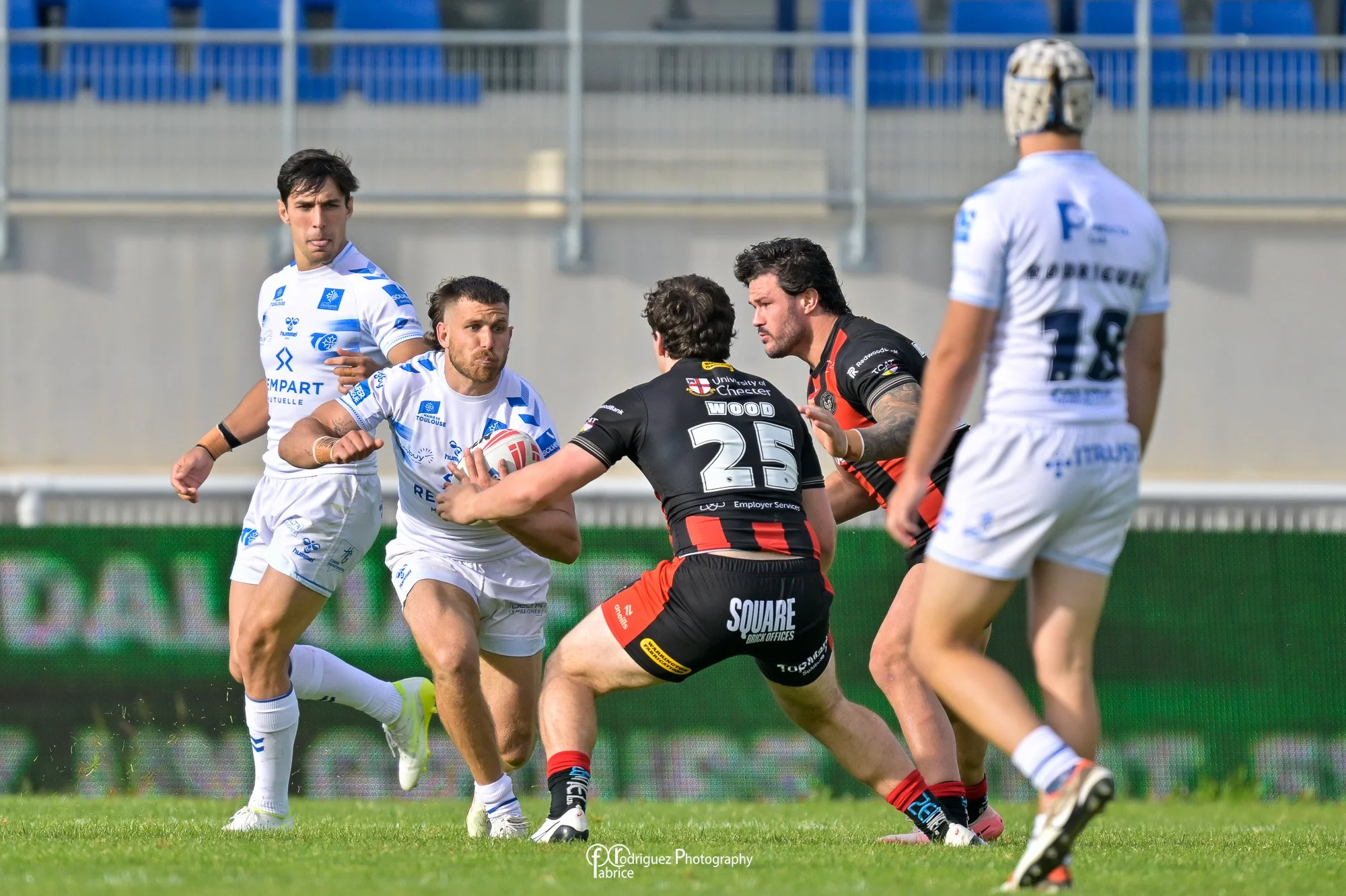 The Wolves over the Toulouse Olympique by 16-24 

Toulouse Olympique  Rugby Football League  FFR XIII - F&eacute;d&eacute;ration Fran&ccedil;aise de Rugby &agrave; XIII  Treize Mondial  Rugby &agrave; XIII Fran&ccedil;ais  Association Toulouse Olympi