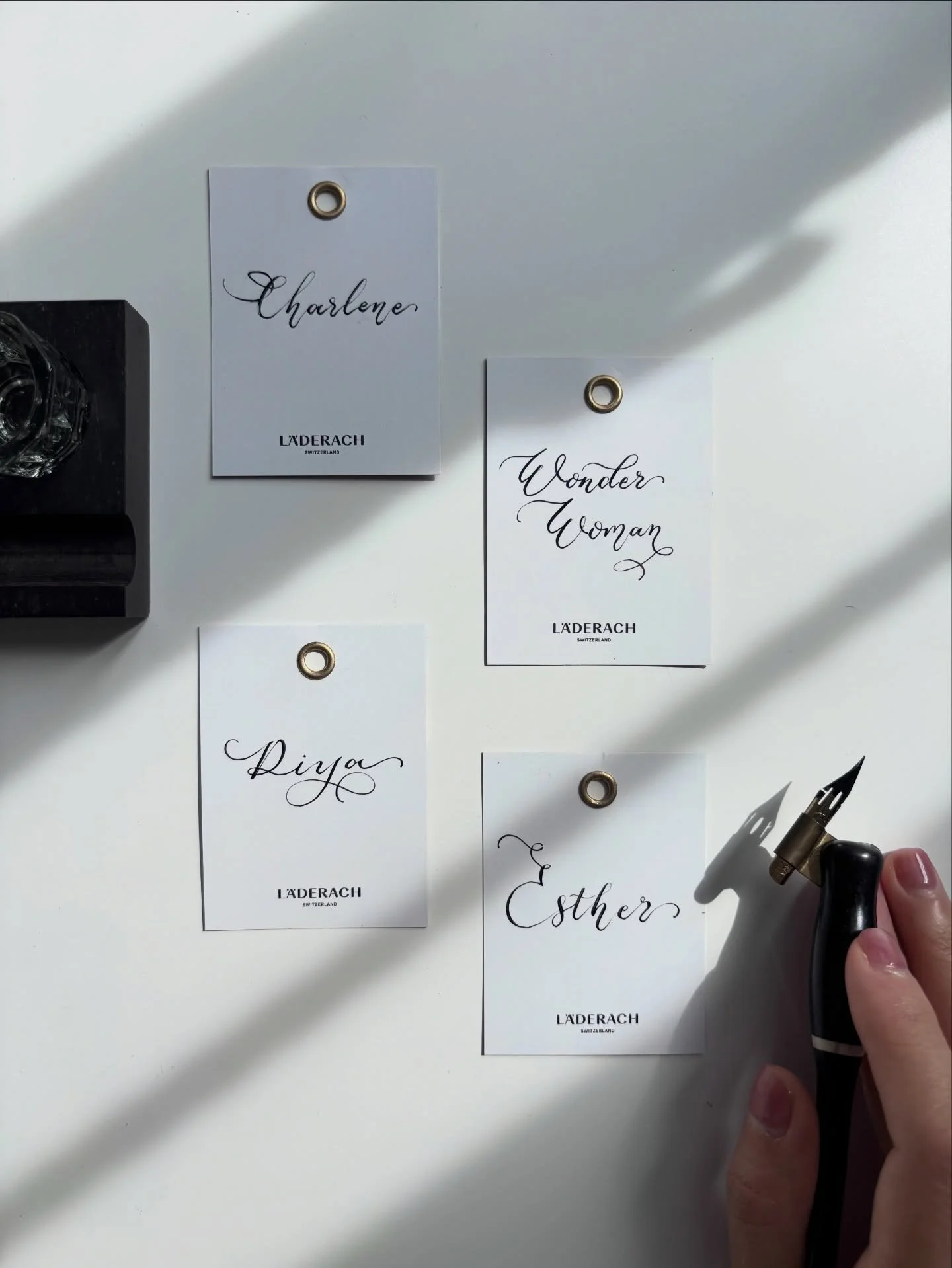 Happy International Women&rsquo;s Day! 🌟🙌🏻

Sharing snippets of yesterday&rsquo;s lovely partnership with @laderach.sg L&auml;derach for IWD, celebrating the women we adore through gifting. I had so much fun customising gift tags for our guests.

